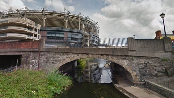 The bridge connects Russell Street and Jones Road over the Royal Canal (file image)