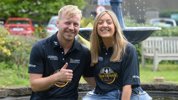 Peter Ryan and his fiancée Gemma O'Gorman