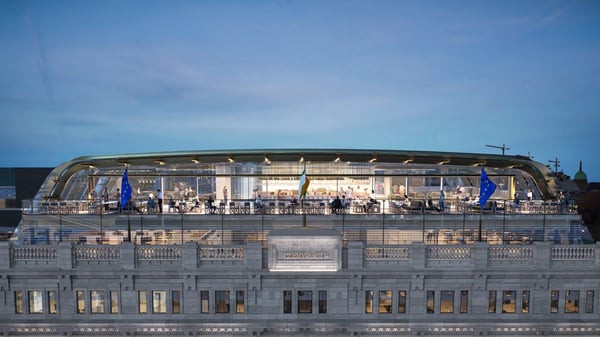 Clerys elevated balcony (Pic courtesy of Visual Lab)