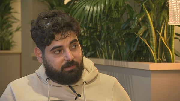 Khalid El Estal told RTÉ News his wife Ashwak was killed in recent days