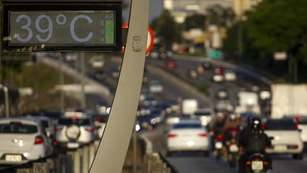 Unseasonably high temperatures in Brazil, around 5C above normal, are due to continue until Friday