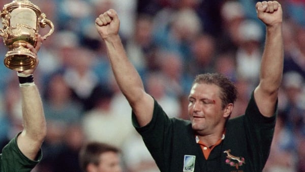 Hannes Strydom won 21 caps for his country between 1993 and 1997