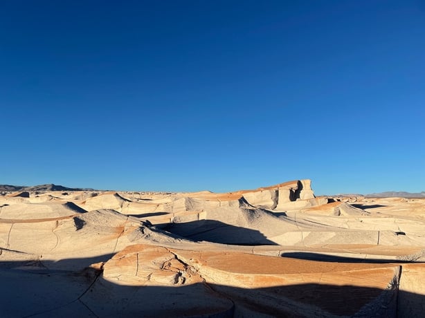 The Campo de Piedra Pómez Nature Reserve in northwest Argentina (Sarah Marshall/PA)