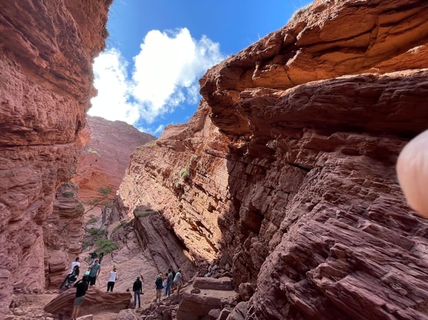 Quebrada de las Conchas (Sarah Marshall/PA)