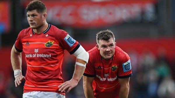 Jack O'Donoghue (left) and Peter O'Mahony (right) both picked up injuries in Saturday's win against the Stormers