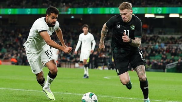 While Stephen Kenny's future remains up in the air, James McClean hung up his international boots tonight