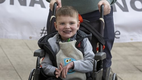 Dáithí Mac Gabhann is battling hypoplastic left heart syndrome