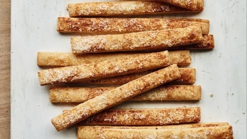 Somerset cheddar cheese straws (Laura Edwards/PA)